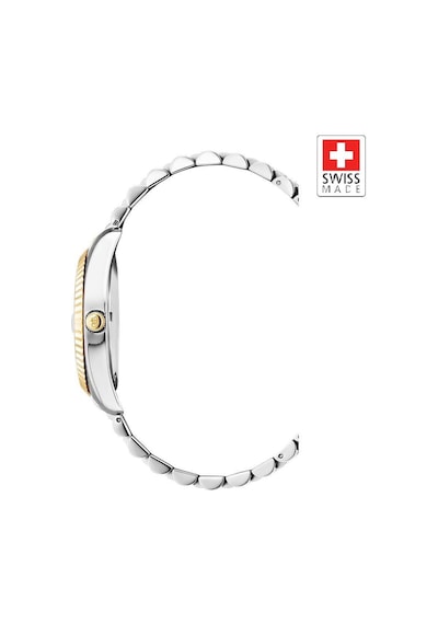 Inspıratıon Jwl04102 Sellita Sw100, 25 Jewels Otomatik Mekanizmalı, Swiss Made Kadın Kol Saati Gold - Gümüş