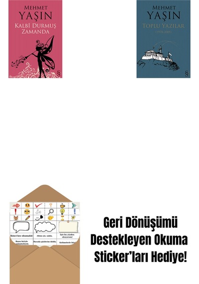 Kalbi Durmuş Zamanda + Toplu Yazılar + Okuma Sticker'ları
