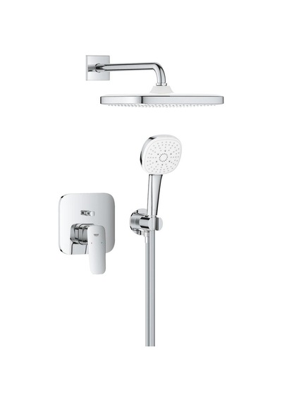 Grohe Cubeo Duş Sistemi Tempesta 250 İle - 1053360000 Gümüş