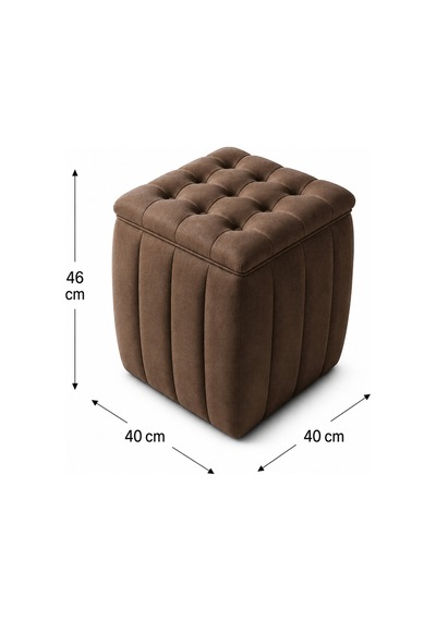 Belora Kumaş Puf 40x40 Cm Kare İthal Kumaşlı Dekoratif Puf, Lüks Oturma Pufu, Modern Salon Pufu, Koltuk Yanı Puf, Ayak Uzatma Pufu, Premium Kalite Acı Kahverengi - 908231317 Acı Kahverengi Belora Kumaş Puf 40x40 Cm Kare İthal Kumaşlı Dekoratif Puf, Lüks Oturma Pufu, Modern Salon Pufu, Koltuk Yanı Puf, Ayak Uzatma Pufu, Premium Kalite Acı Kahverengi - 908231317 Acı Kahverengi