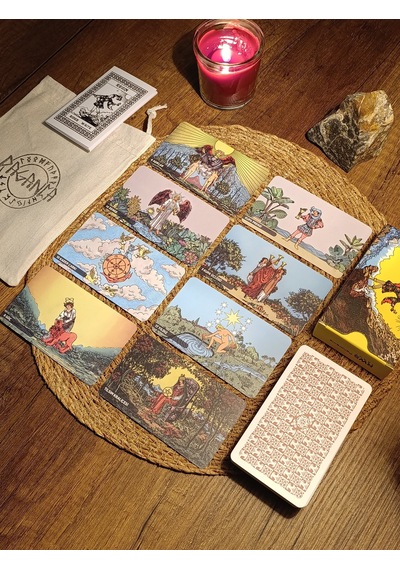 Panorama Yatay Tarot Destesi 78 Kart - Arındırma Kesesi
