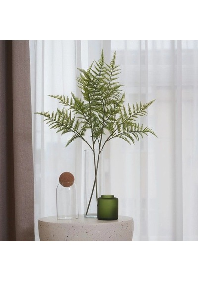 Ikea Smycka Yapay Eğrelti Otu Dalı 63 Cm Koyu Yeşil