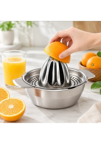 Limon Ve Nar Sıkacağı Paslanmaz Çelik Çok Renkli