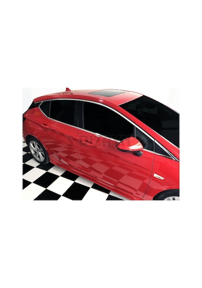 S-dizayn Opel Astra K Hb Krom Cam Çıtası 6 Prç. 2015-2022