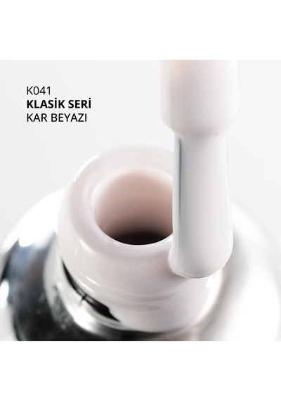 Kalıcı Oje K041, Kar Beyazı, 4 Ml Diğer