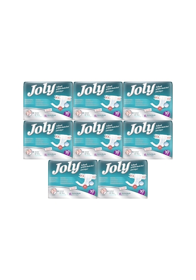 Joly Yetişkin Bezi Bel Bantlı Xl - Ekstra Large 240 Adet