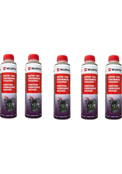 Motor Yağı Performans Iyileştirici 300 Ml 5 Adet