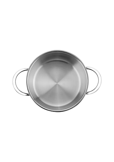 Nehir Silver 6 Parça Paslanmaz Çelik Mini Tencere Seti (12-14-16 cm)