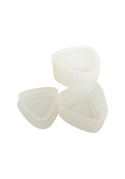 2pcs Yeni Üçgen Form Suşi Kalıp Onigiri Pirinç Top Bento Pres Yapıcı Kalıp Dıy Aracı Çok Renkli
