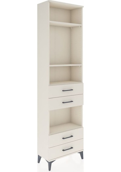 Arges Dolap 4 Raflı 4 Çekmeceli 60x30x221 Aytaşı-aytaşı Aytaşı