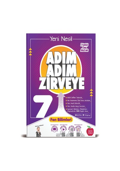 Newton Yayınları 7. Sınıf Fen Bilimleri Adım Adım Zirveye Soru