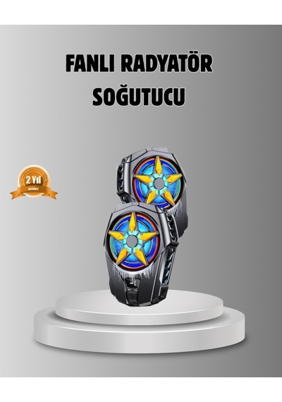 Techmrt Taşınabilir Şarjlı Telefon Soğutucu Sessiz Fan Motoru İle Yüksek Performans Koruma