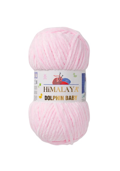 Himalaya Dolphin Baby El Örgü İpi / Bebek Yünü Açık Pembe