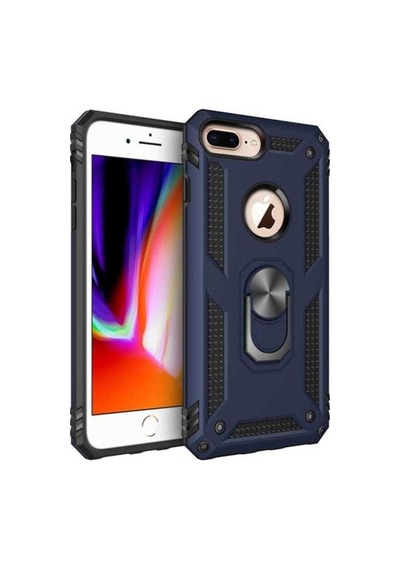 Apple Uyumlu iPhone 7 Plus Kılıf Zore Vega Kapak Mavi