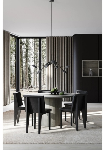 101 Copenhagen Drop Chandelier Mini Pirinç Kaplama Dekoratif Tasarım Avize Oksitlenmiş 3