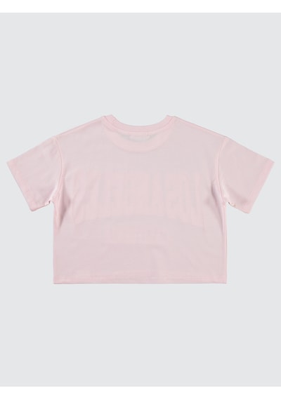 Civil Girls Kız Çocuk Tişört 6-9 Yaş Tatlı Pembe Tatlı Pembe
