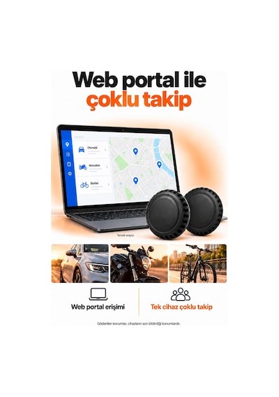 Hapro HBB-K Max Apple iOS & Android Uyumlu Akıllı Araç Takip Cihazı
