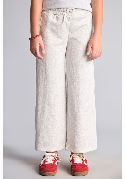 Defacto Fitilli Örme Wide Leg Kız Çocuk Pantolon I3160a826augr421 Gri-gr421