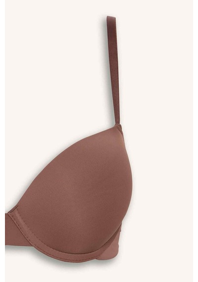 Defacto Push Up Micro Kaplı Yarım Dolgulu Balenli Tişört Bra Fall İn Love Z3350az25aubn307 Kahve Defacto Push Up Micro Kaplı Yarım Dolgulu Balenli Tişört Bra Fall İn Love Z3350az25aubn307 Kahve