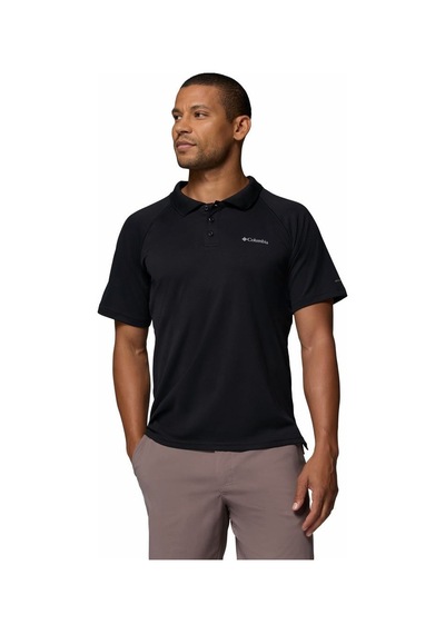 Columbia Alpine Chill Pro Erkek Kısa Kollu Polo Tişört-9246 Siyah