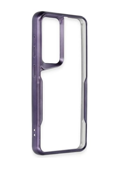 Samsung Galaxy A15 4g Kılıf Boyi Silikon Kapak - Derin Mor 0.2M-Çok Renkli