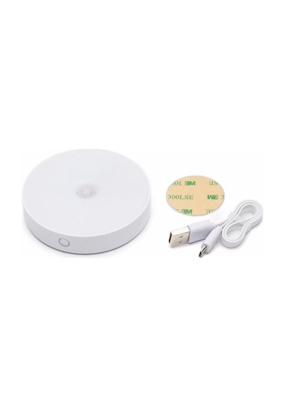Cata Usb Şarjlı Dolap İçi Aydınlatma Anahtarlı Mıknatıslı Sensörlü Ct-5180 Siyah