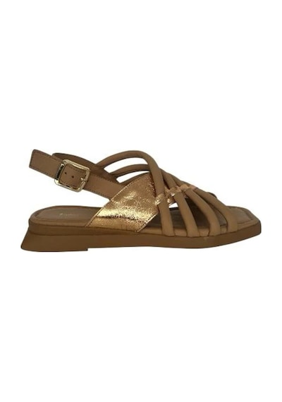 Kemal Tanca 862 M-709 Kadın Hakiki Deri Sandalet Vizon