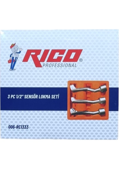 Rico Rc1333 Sensör Lokma Seti 3 Parça 1/2''