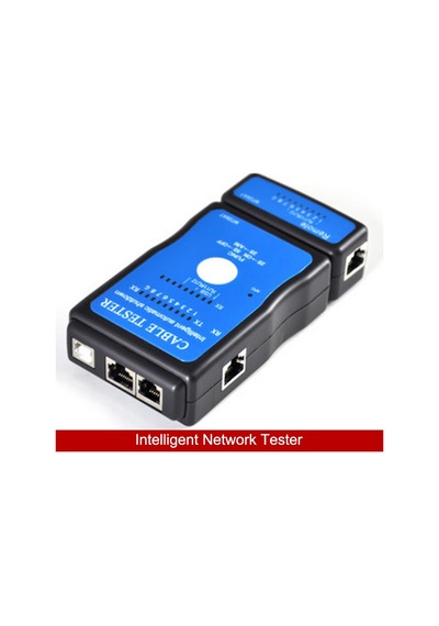 Akıllı Algılama Aracı İle Rj45 Ethernet Kablo Test Cihazı