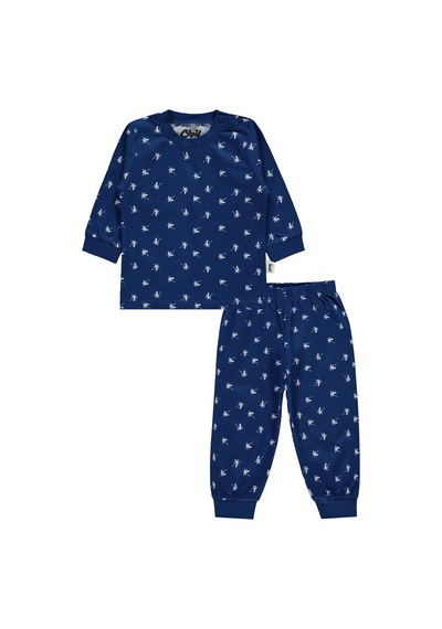 Civil Baby Erkek Bebek Pijama Takımı 6-18 Ay Lacivert