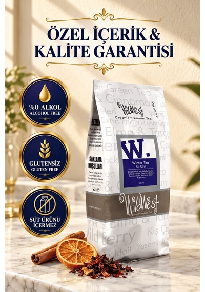 Wildwest Wild West Doğal Kış Çayı Bitki ve Meyve Çayı Harmanı 200 G