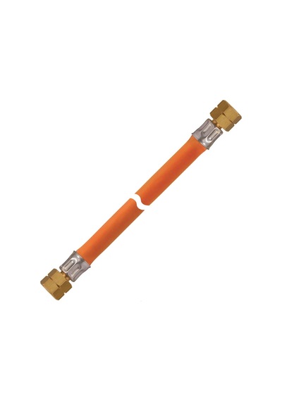 Gok G1/4 - G1/4 80cm Bakır Boru Bağlantılı 10 Bar Gaz Hortumu