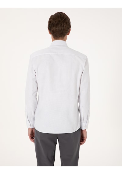 Pierre Cardin Erkek Gri Gömlek Desenli 50307263-vr024 Gri