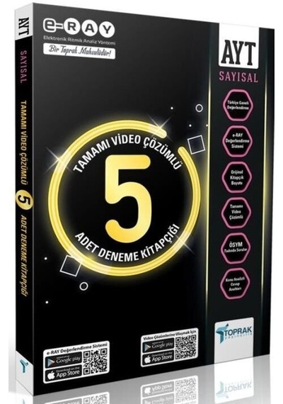 Toprak Yayıncılık Ayt Sayısal Deneme Sınavı 5Li
