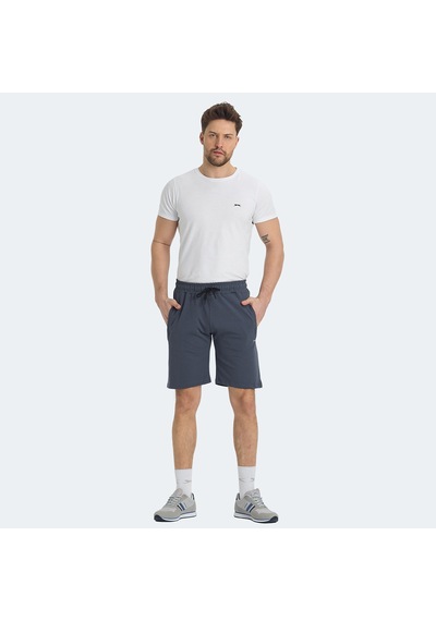 Slazenger KETUT IN Erkek Cepli Fıtness Koyu Gri Şort