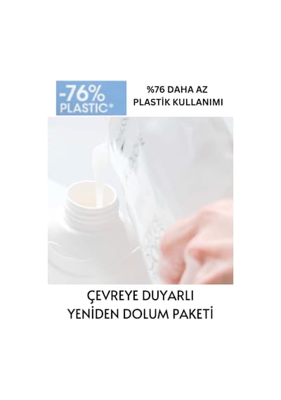 Byphasse Caresse Pamuk Çiçeği Özlü Kremli Duş Jeli Ekonomik Yeniden Dolum Paketi 1 L