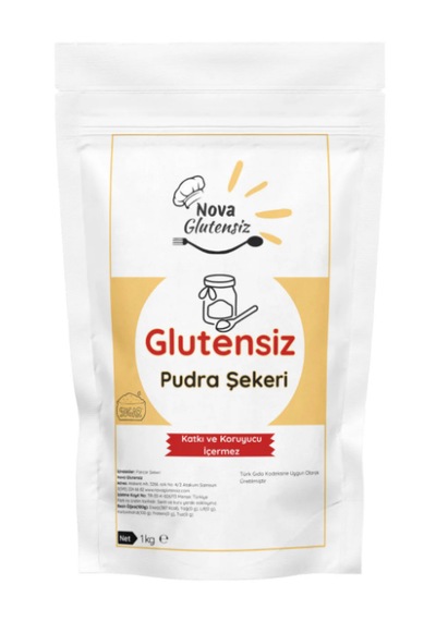 Glutensiz Pudra Şekeri 1 Kg
