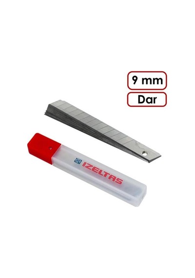 14000005089 Pro Maket Bıçağı Dar Yedek Bıçak 9 Mm 10'lu