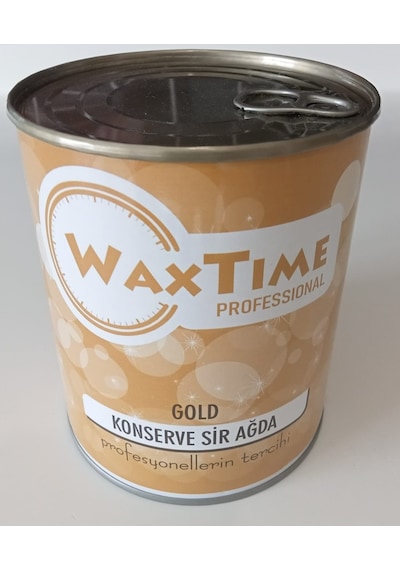 Waxtime Professional Gold Konserve Sir Ağda 800 ML