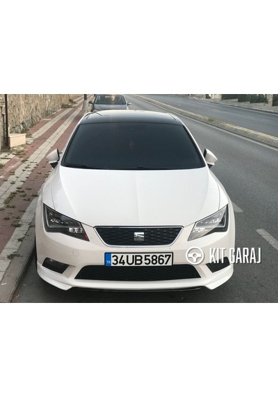 Kit Garaj Leon Mk3 Style 2013-2016 Custom Ön Ek Plastik Boyasız
