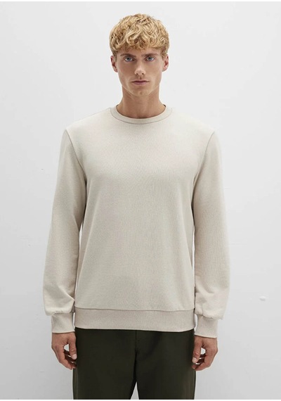 Mavi Bisiklet Yaka Bej Erkek Sweatshirt M0s10457-35111 Bej