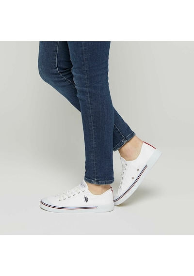 U.S. Polo Assn. Penelope Beyaz Unısex Sneaker (327534255) Beyaz
