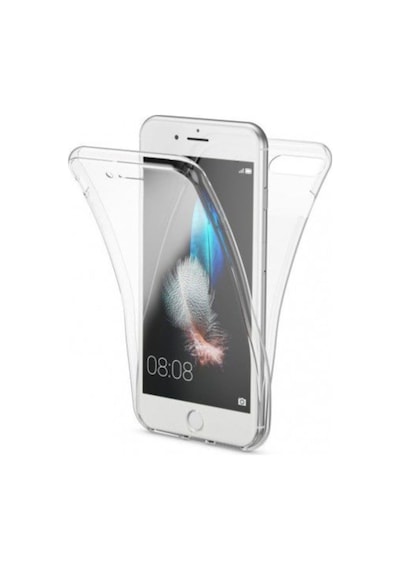 Apple Uyumlu iPhone 8 Plus 360 Derece Kilif Kristal Silikon Seffaf Soft Ön Ar 304619877