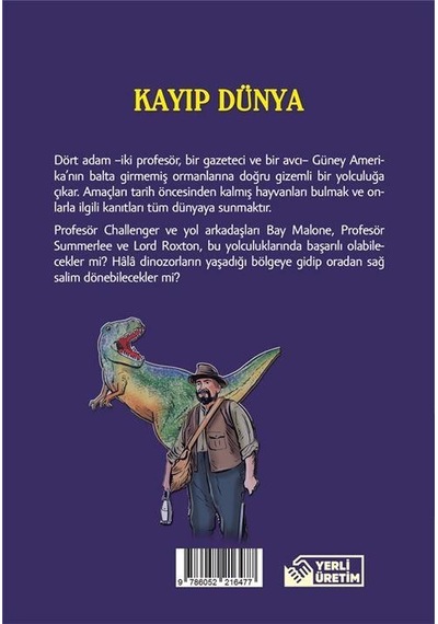 Kayıp Dünya - Arthur Conan Doyle - Aperatif Kitap Yayınları