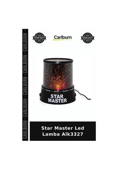 Özel Üretim Gece Lambası Dekoratif Yıldızlı Oda Aydınlatma Star Master Led Lamba Alk3327 Çok Renkli