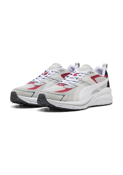 Puma 395295-30 Hypnotic Günlük Spor Ayakkabı - Puma Gri Beyaz Kırmızı Gri - Beyaz - Kırmızı