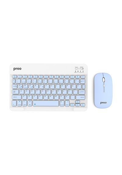 Preo K9 Mini TV Tablet Ve Telefon Uyumlu Kablosuz Klavye Mouse Set