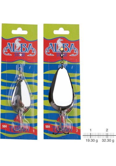 Albastar 504 Turna Olta Kaşığı No:1 19,3Gr
