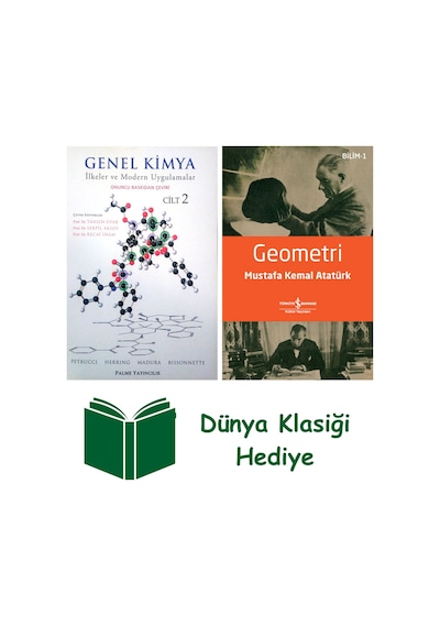 Genel Kimya 2 - Lkeler Ve Modern Uygulamalar + Geometri + Dünya Klasiği Hediye