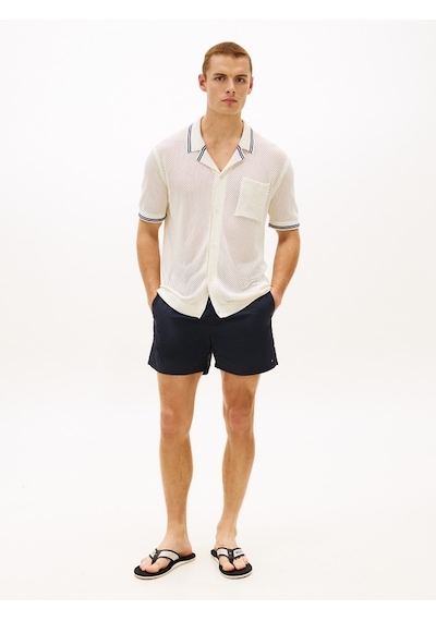 Tommy Hilfiger Open Knıt Shırt Erkek Sarı Gömlek - Um0um03824